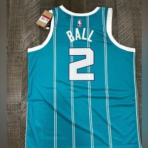 Lamelo Ball Charlotte Hornets Nike Jumpman NBA Basketball Jersey Swingman